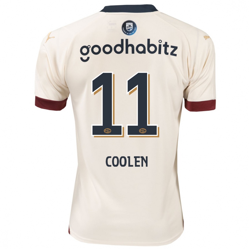 Hombre Fútbol Camiseta Nadia Coolen #11 Blanquecino 2ª Equipación 2023/24 México