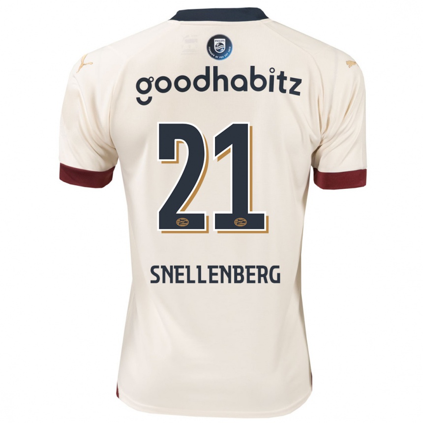 Hombre Fútbol Camiseta Maxime Snellenberg #21 Blanquecino 2ª Equipación 2023/24 México