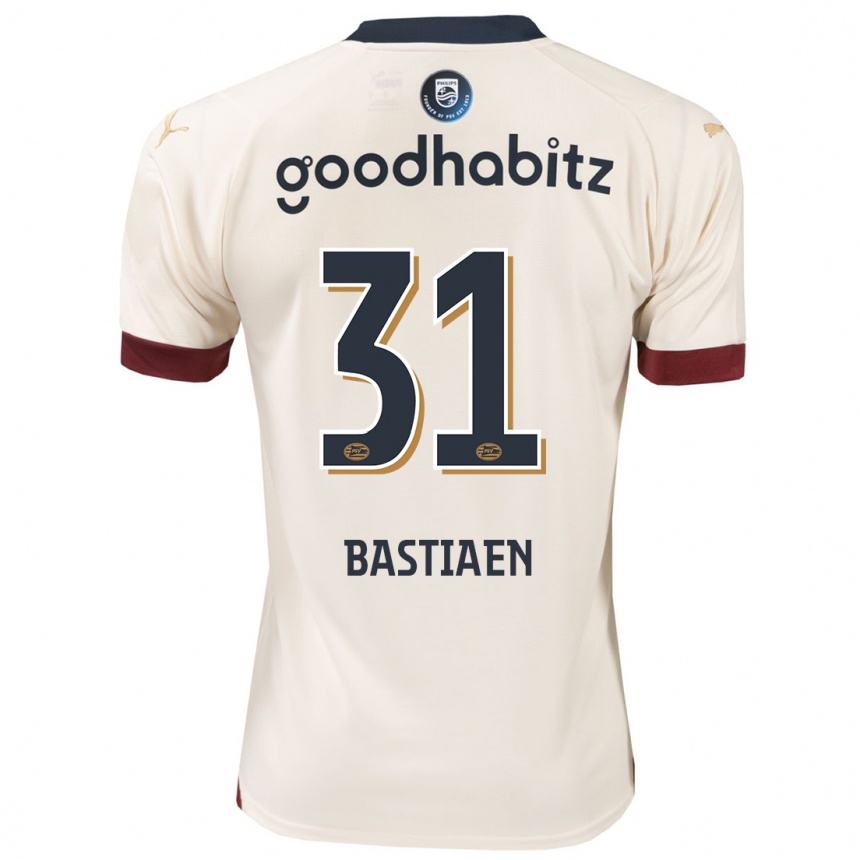 Hombre Fútbol Camiseta Femke Bastiaen #31 Blanquecino 2ª Equipación 2023/24 México