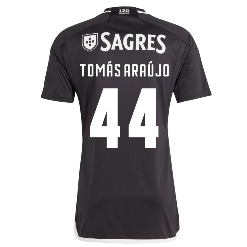 Hombre Fútbol Camiseta Tomás Araújo #44 Negro 2ª Equipación 2023/24 México