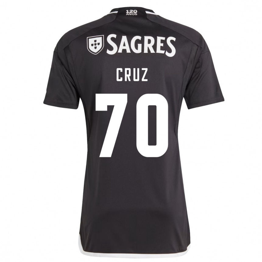 Hombre Fútbol Camiseta Filipe Cruz #70 Negro 2ª Equipación 2023/24 México