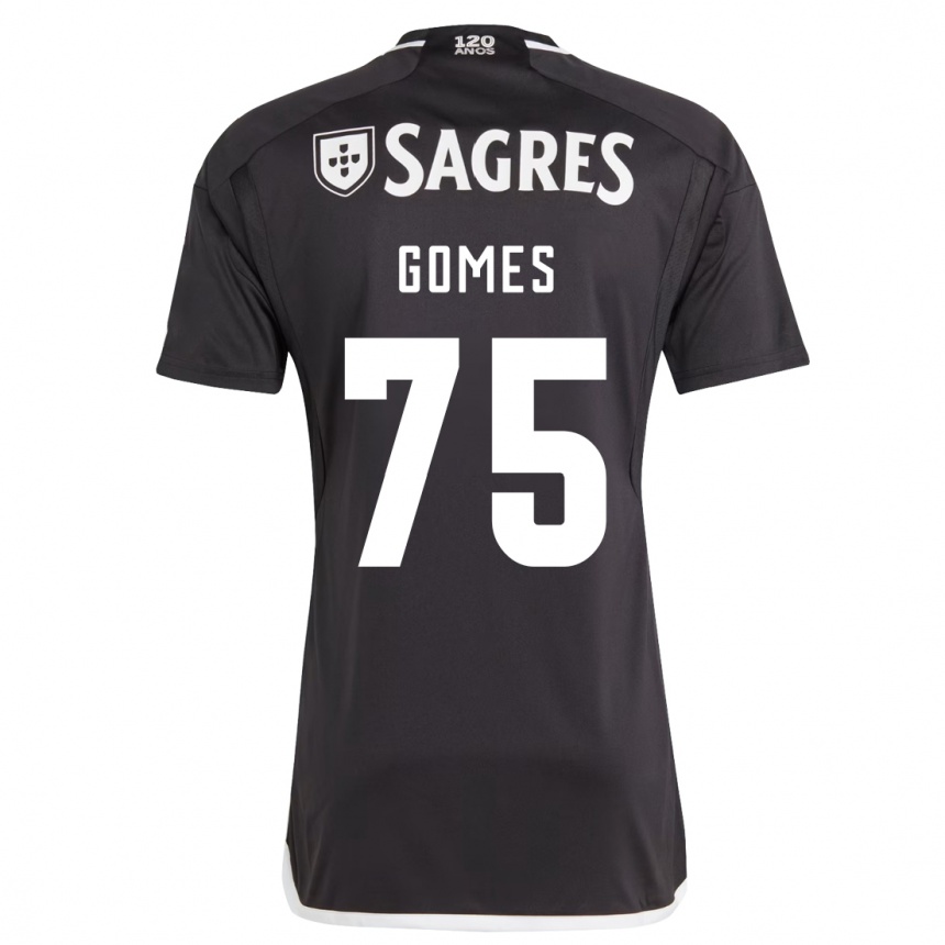 Hombre Fútbol Camiseta André Gomes #75 Negro 2ª Equipación 2023/24 México