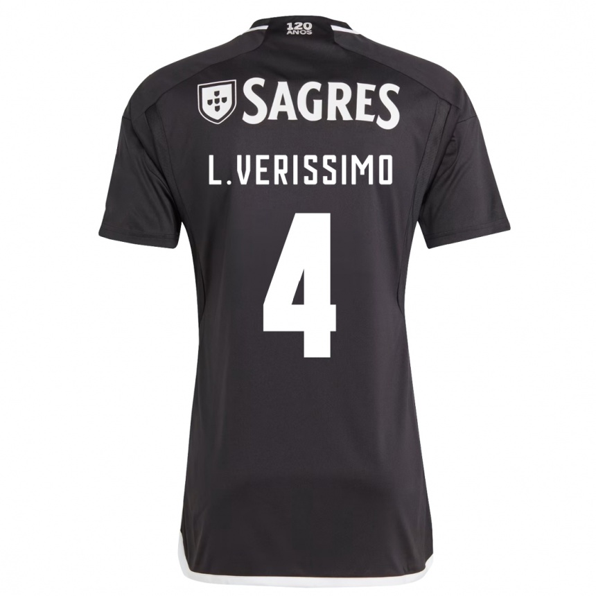 Hombre Fútbol Camiseta Lucas Verissimo #4 Negro 2ª Equipación 2023/24 México