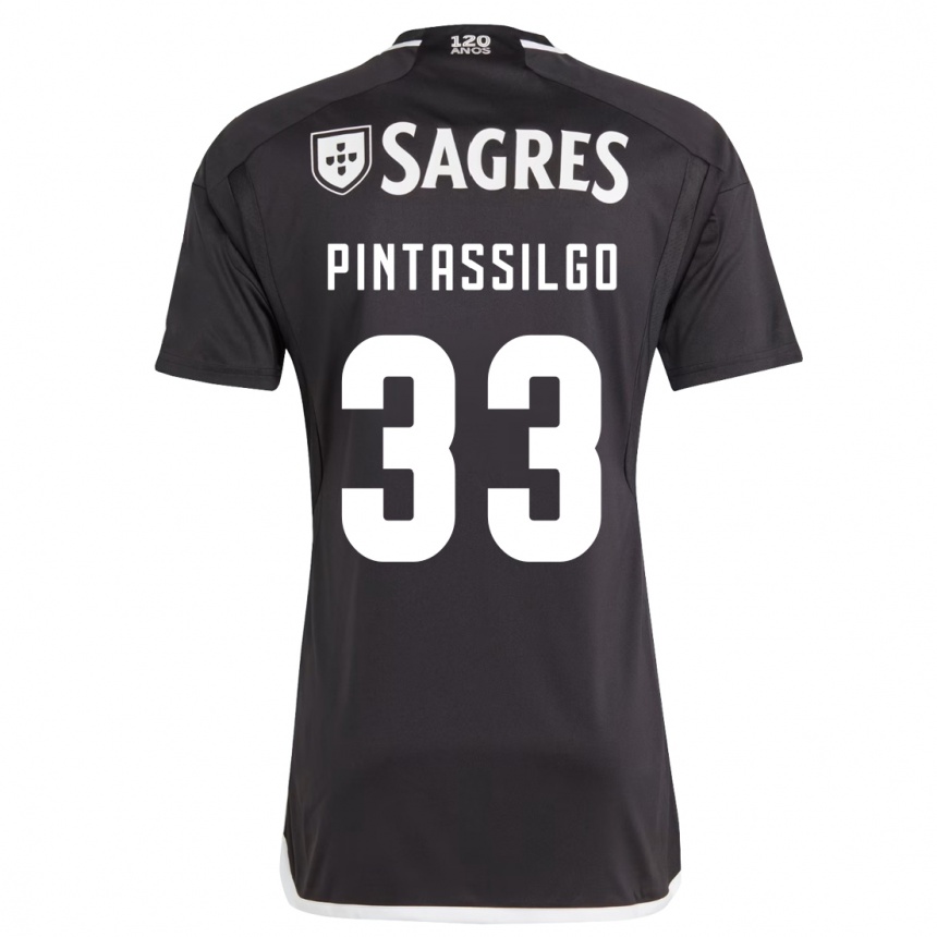 Hombre Fútbol Camiseta Lara Pintassilgo #33 Negro 2ª Equipación 2023/24 México