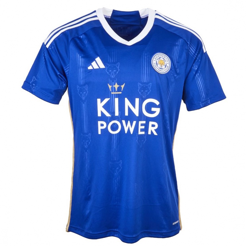 Mujer Fútbol Camiseta Jamie Vardy #9 Azul Real 1ª Equipación 2023/24 México