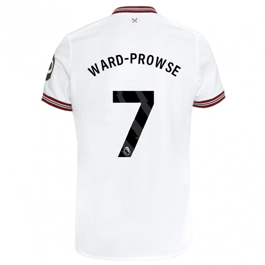 Mujer Fútbol Camiseta James Ward-Prowse #7 Blanco 2ª Equipación 2023/24 México