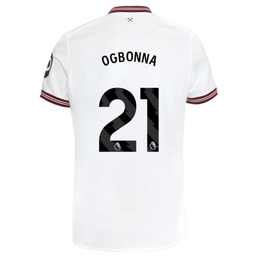 Mujer Fútbol Camiseta Angelo Ogbonna #21 Blanco 2ª Equipación 2023/24 México