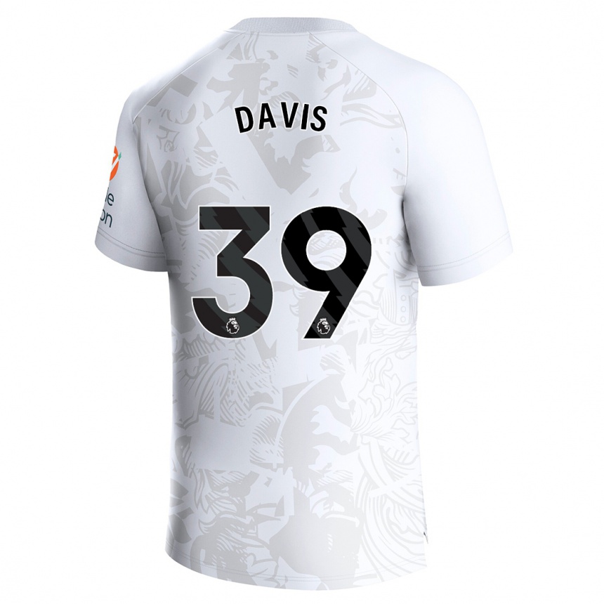 Mujer Fútbol Camiseta Keinan Davis #39 Blanco 2ª Equipación 2023/24 México