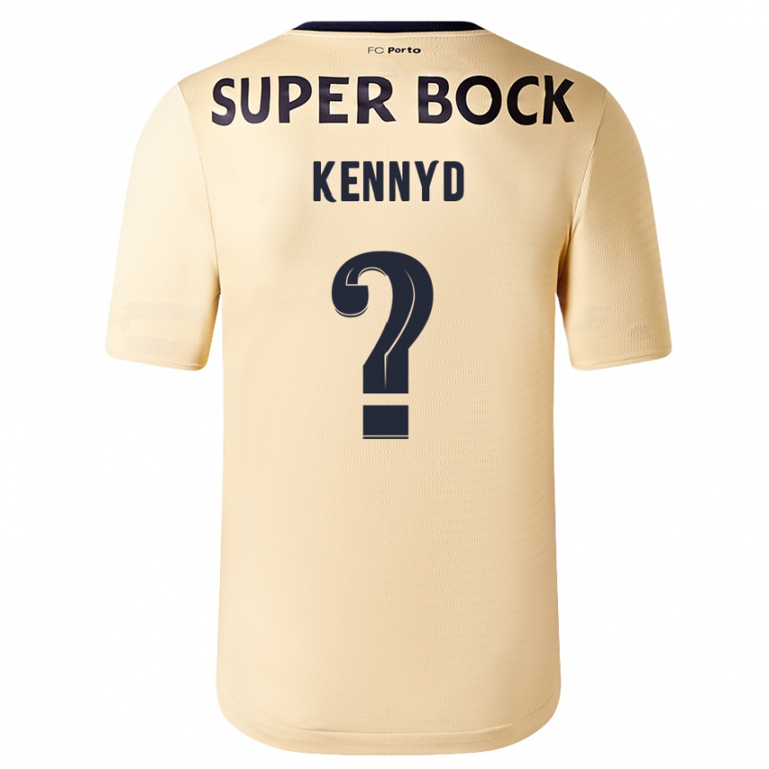 Mujer Fútbol Camiseta Kennyd #0 Beige-Dorado 2ª Equipación 2023/24 México