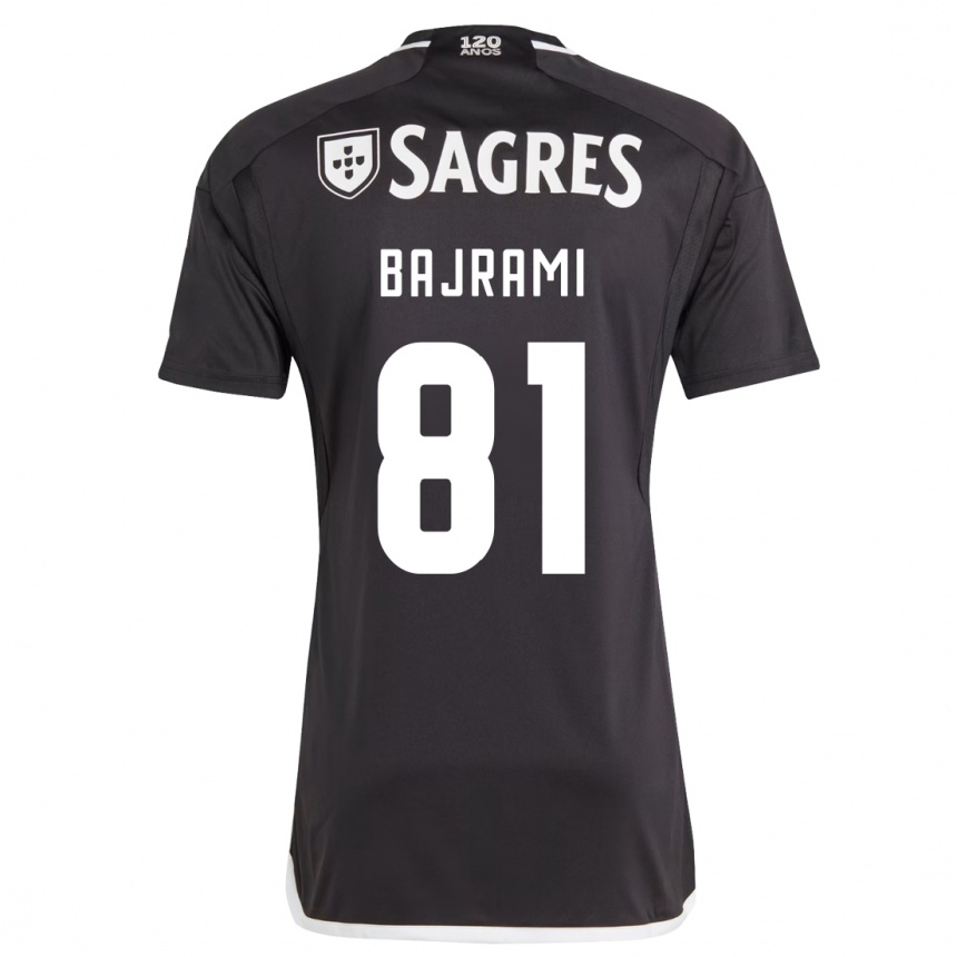 Mujer Fútbol Camiseta Adrian Bajrami #81 Negro 2ª Equipación 2023/24 México