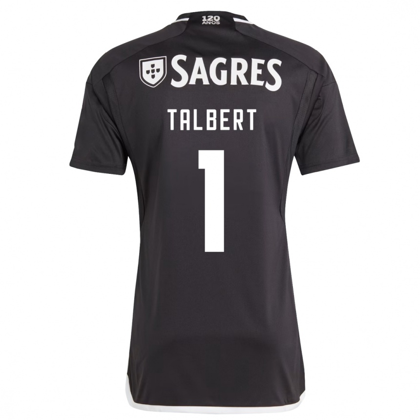 Mujer Fútbol Camiseta Katelin Talbert #1 Negro 2ª Equipación 2023/24 México