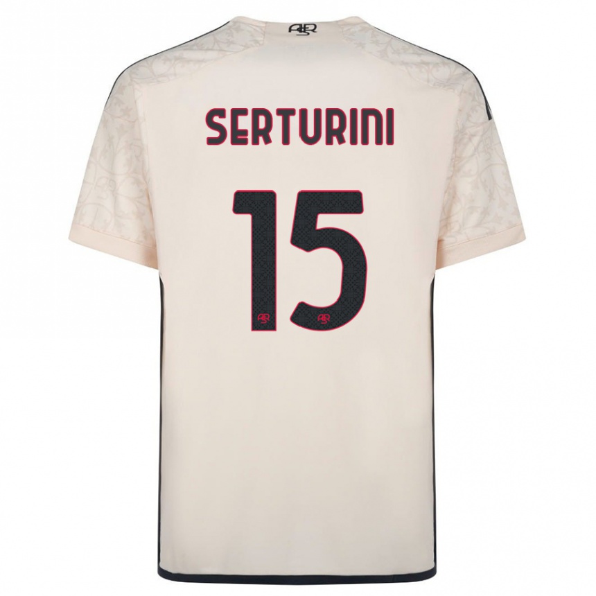 Mujer Fútbol Camiseta Annamaria Serturini #15 Blanquecino 2ª Equipación 2023/24 México