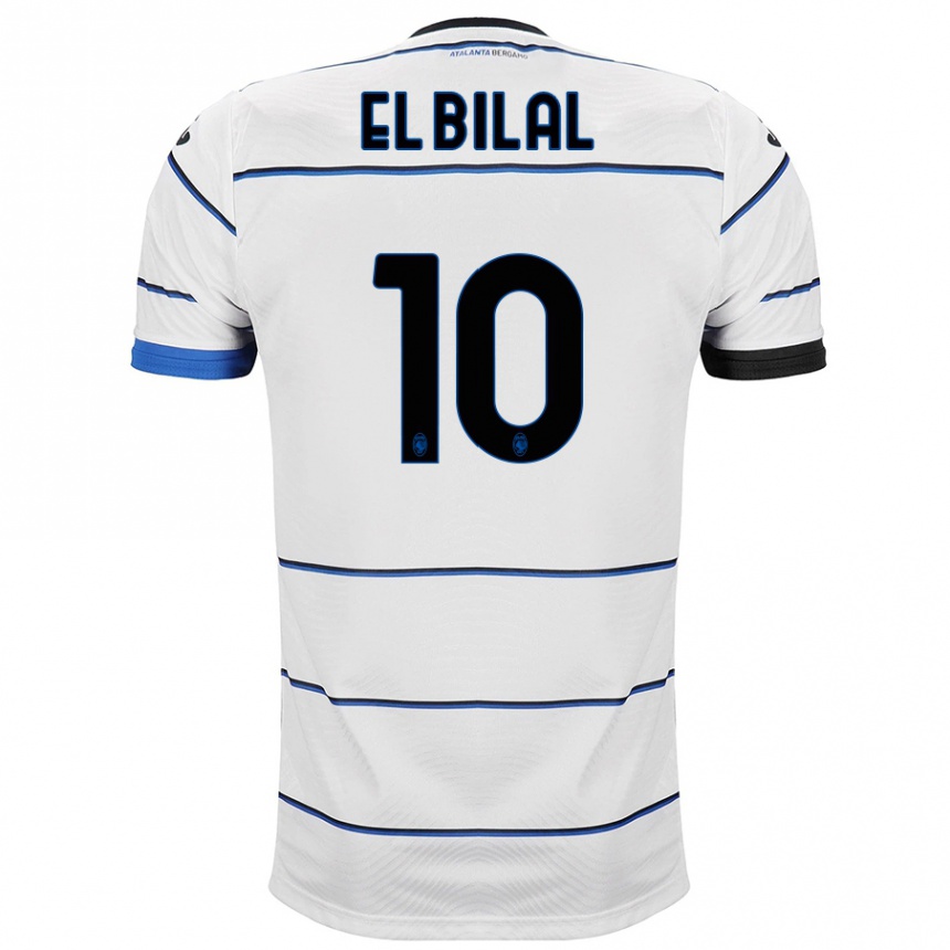 Mujer Fútbol Camiseta El Bilal Touré #10 Blanco 2ª Equipación 2023/24 México