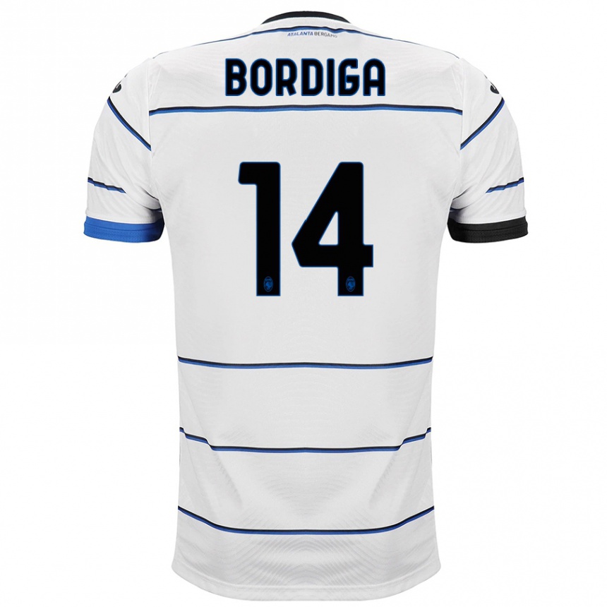 Mujer Fútbol Camiseta Michele Bordiga #14 Blanco 2ª Equipación 2023/24 México