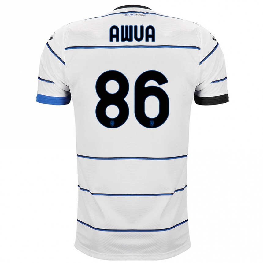 Mujer Fútbol Camiseta Theophilus Awua #86 Blanco 2ª Equipación 2023/24 México