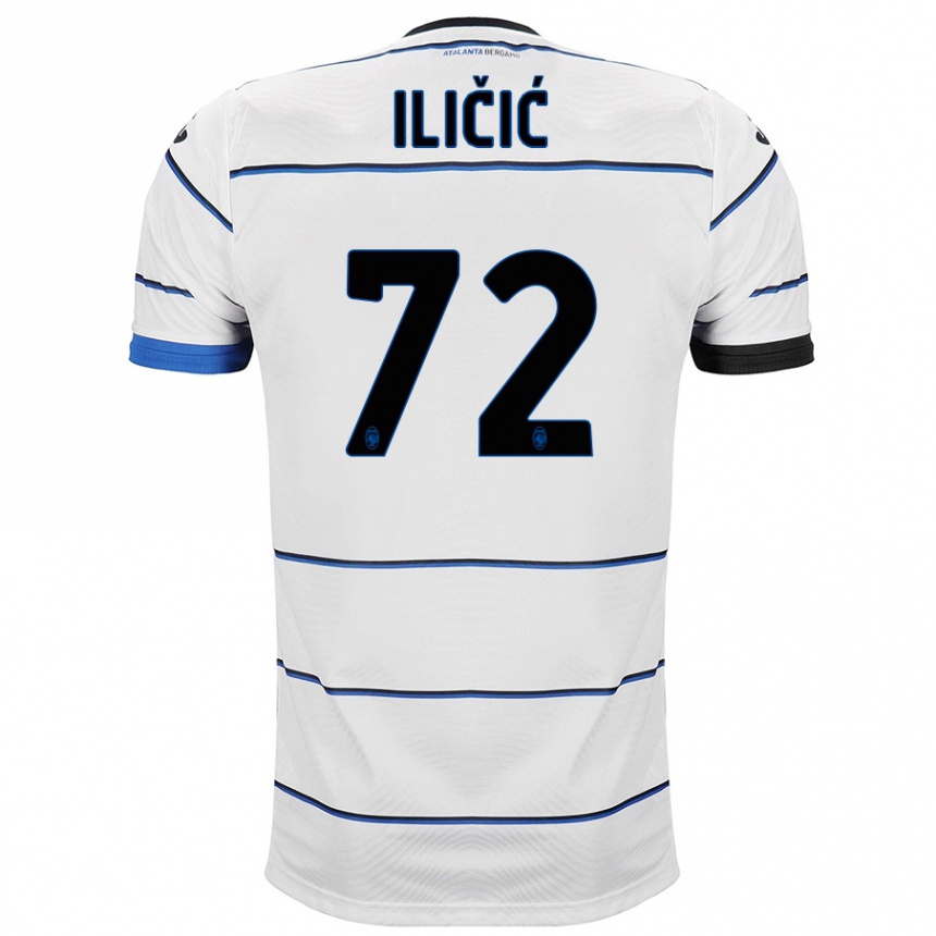 Mujer Fútbol Camiseta Josip Ilicic #72 Blanco 2ª Equipación 2023/24 México