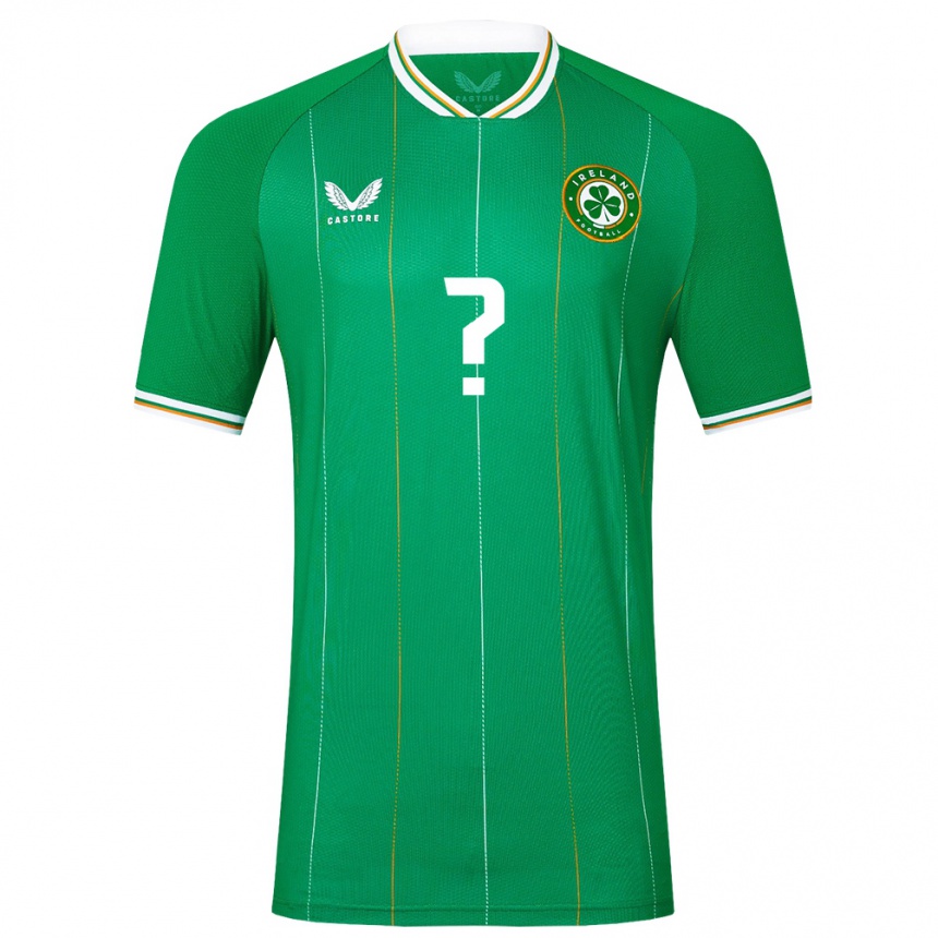 Niño Fútbol Camiseta Irlanda Darragh Burns #0 Verde 1ª Equipación 24-26 México