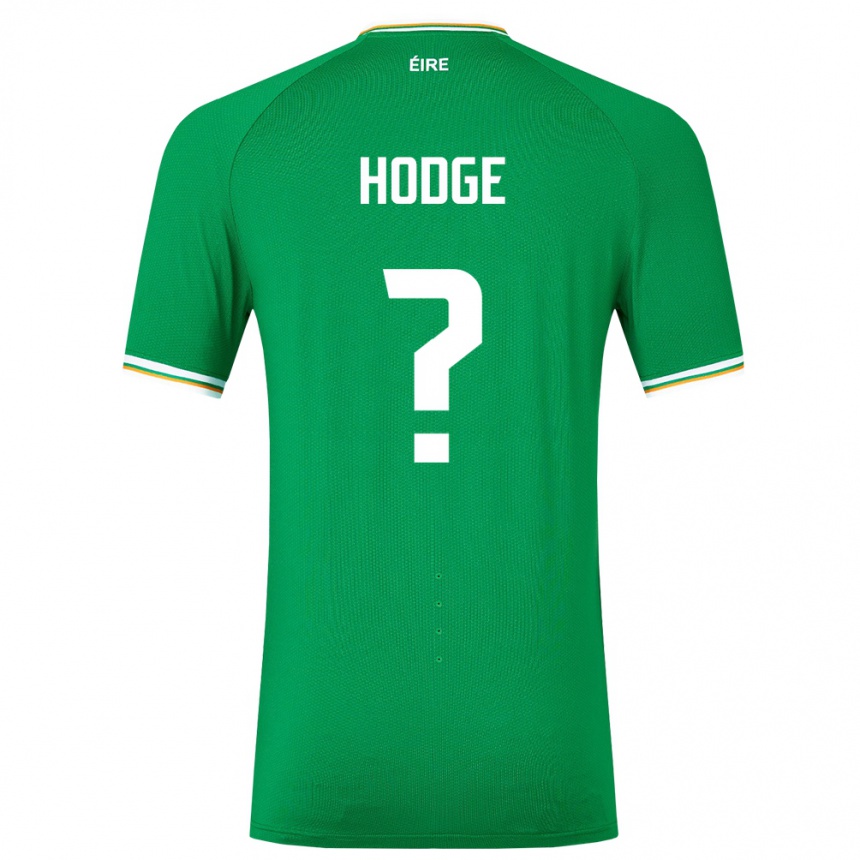 Niño Fútbol Camiseta Irlanda Joe Hodge #0 Verde 1ª Equipación 24-26 México