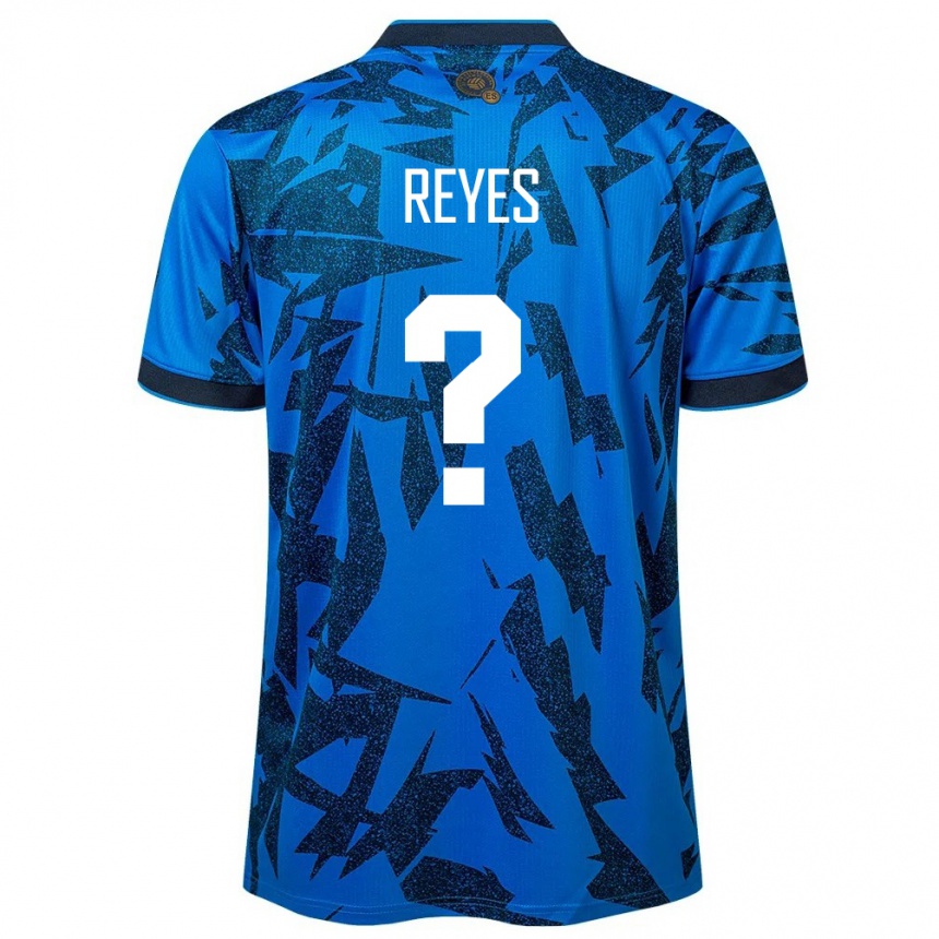 Niño Fútbol Camiseta El Salvador Jefferson Reyes #0 Azul 1ª Equipación 24-26 México