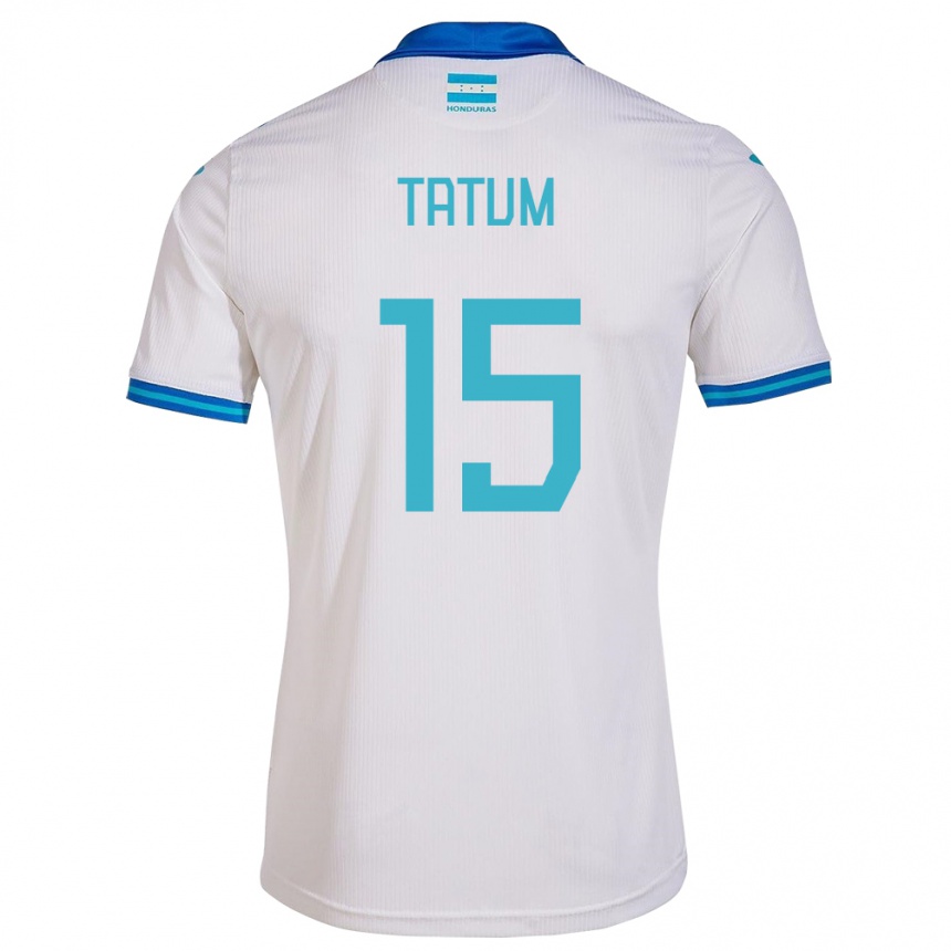 Niño Fútbol Camiseta Honduras Anfronit Tatum #15 Blanco 1ª Equipación 24-26 México