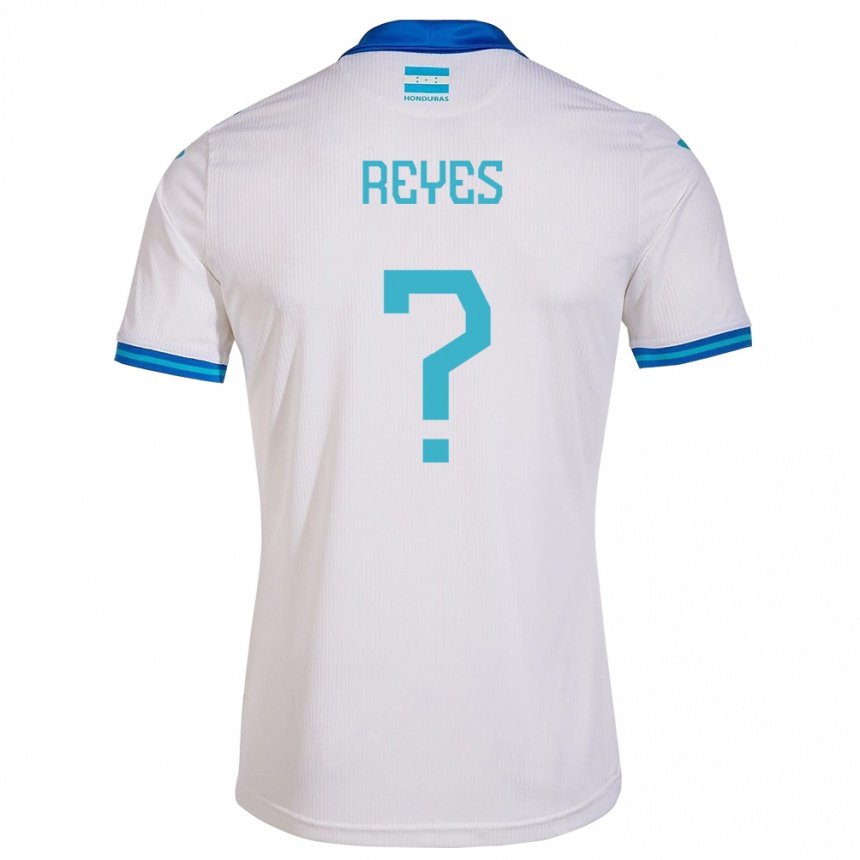 Niño Fútbol Camiseta Honduras Elkin Reyes #0 Blanco 1ª Equipación 24-26 México