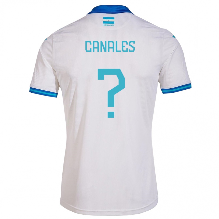 Niño Fútbol Camiseta Honduras Cristian Canales #0 Blanco 1ª Equipación 24-26 México