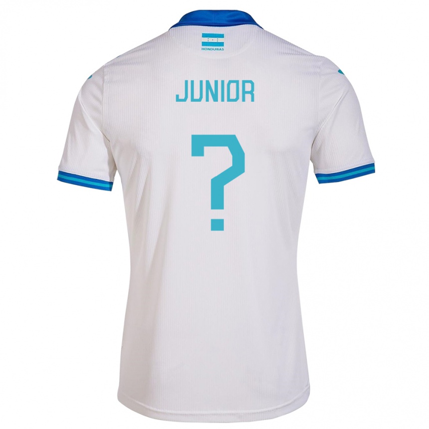 Niño Fútbol Camiseta Honduras Junior Mejía #0 Blanco 1ª Equipación 24-26 México