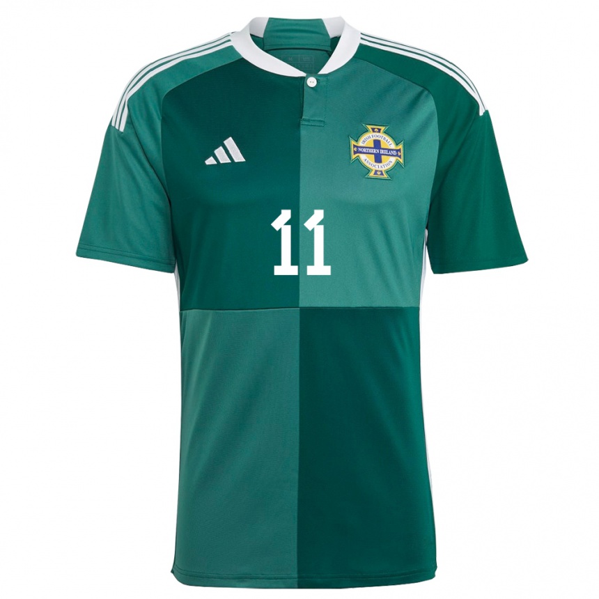 Niño Fútbol Camiseta Irlanda Del Norte Danielle Maxwell #11 Verde 1ª Equipación 24-26 México