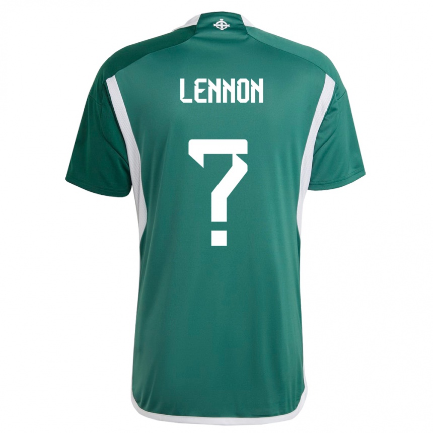 Niño Fútbol Camiseta Irlanda Del Norte Gallagher Lennon #0 Verde 1ª Equipación 24-26 México