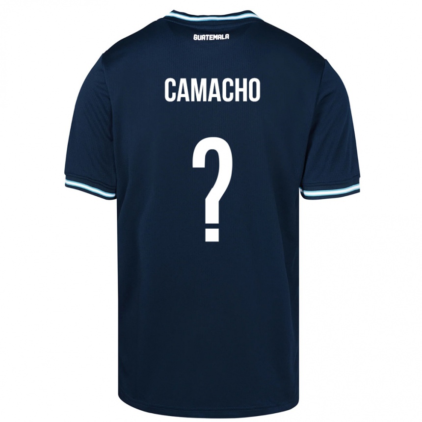 Niño Fútbol Camiseta Guatemala Samuel Camacho #0 Azul 2ª Equipación 24-26 México