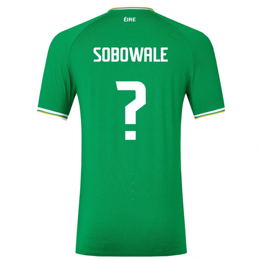 Hombre Fútbol Camiseta Irlanda Timi Sobowale #0 Verde 1ª Equipación 24-26 México