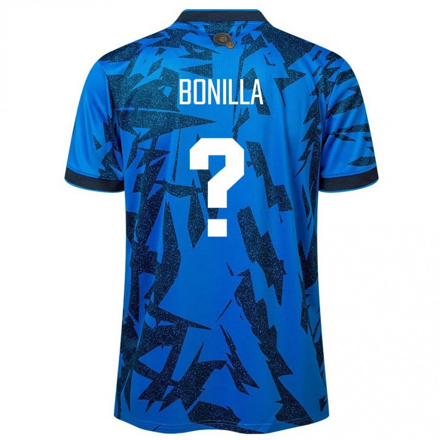 Hombre Fútbol Camiseta El Salvador Nelson Bonilla #0 Azul 1ª Equipación 24-26 México