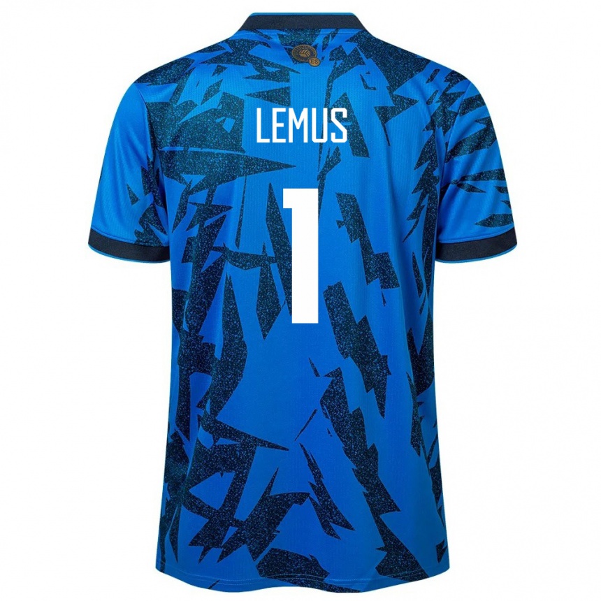 Hombre Fútbol Camiseta El Salvador Hamilton Lemus #1 Azul 1ª Equipación 24-26 México