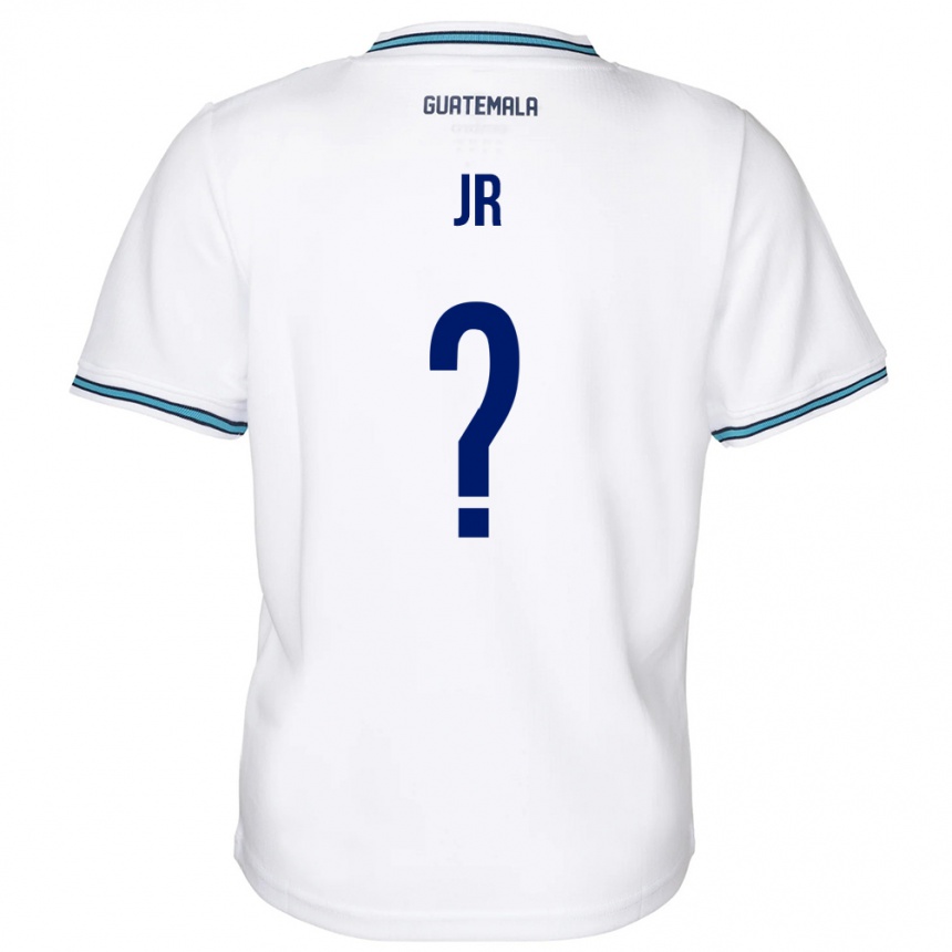 Hombre Fútbol Camiseta Guatemala Marvin Ávila Jr #0 Blanco 1ª Equipación 24-26 México