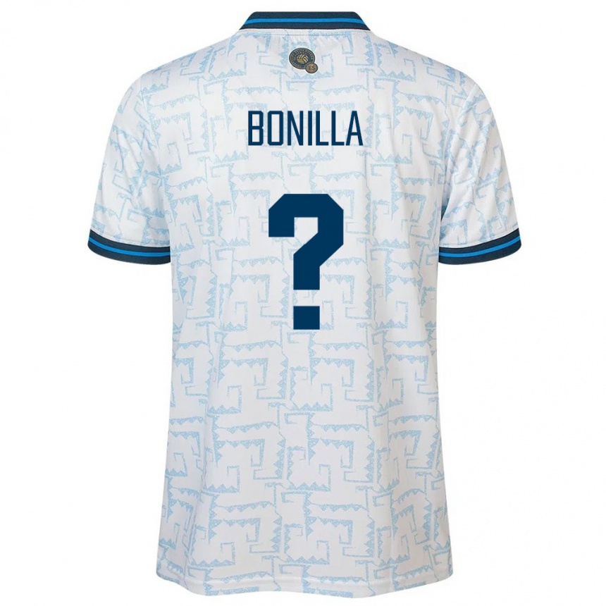 Hombre Fútbol Camiseta El Salvador Nelson Bonilla #0 Blanco 2ª Equipación 24-26 México