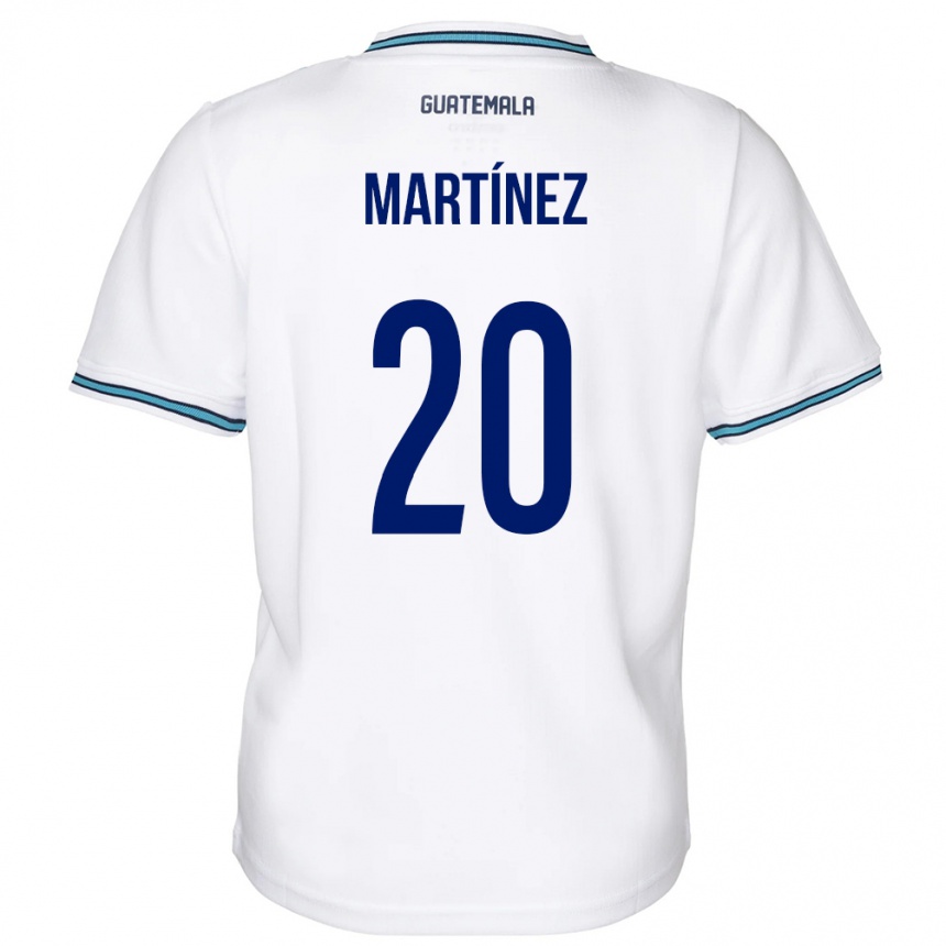 Mujer Fútbol Camiseta Guatemala Ana Lucía Martínez #20 Blanco 1ª Equipación 24-26 México