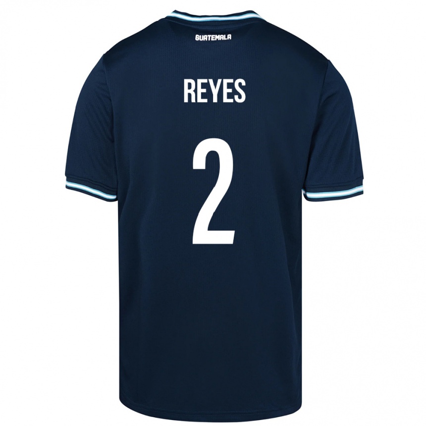 Mujer Fútbol Camiseta Guatemala Samantha Reyes #2 Azul 2ª Equipación 24-26 México