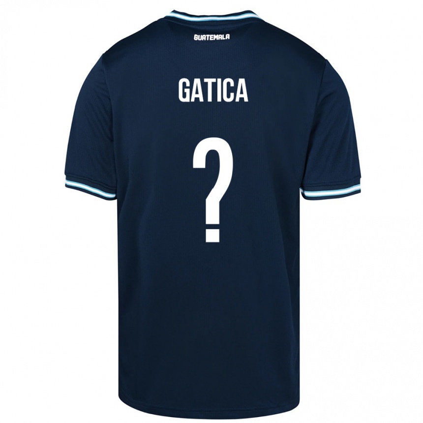 Mujer Fútbol Camiseta Guatemala Celeste Gatica #0 Azul 2ª Equipación 24-26 México