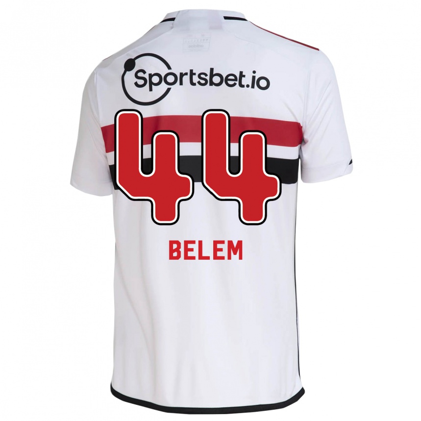 Niño Fútbol Camiseta Matheus Belém #44 Blanco 1ª Equipación 2023/24 México