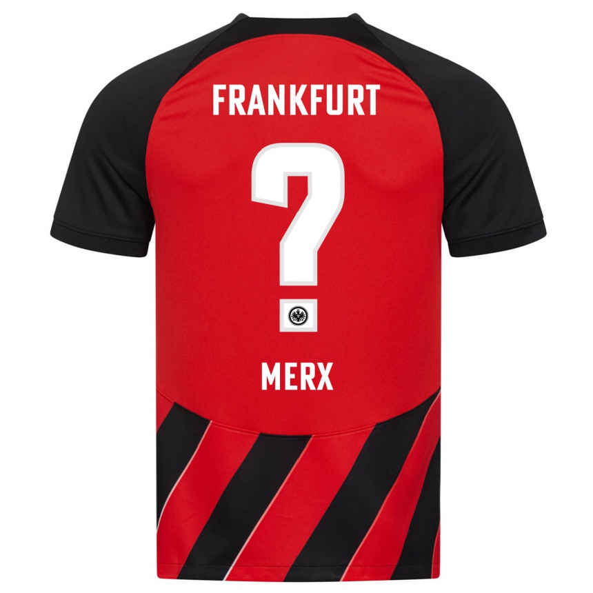 Niño Fútbol Camiseta Manolo Merx #0 Negro Rojo 1ª Equipación 2023/24 México