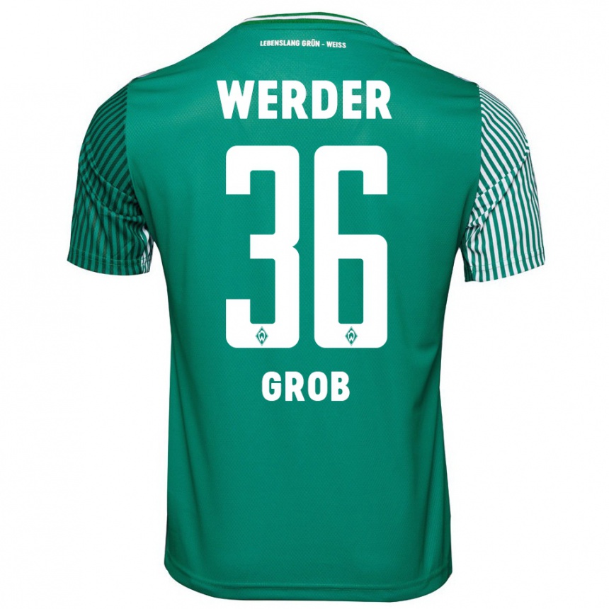 Niño Fútbol Camiseta Christian Groß #36 Verde 1ª Equipación 2023/24 México