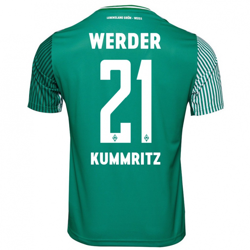 Niño Fútbol Camiseta Liam Kümmritz #21 Verde 1ª Equipación 2023/24 México