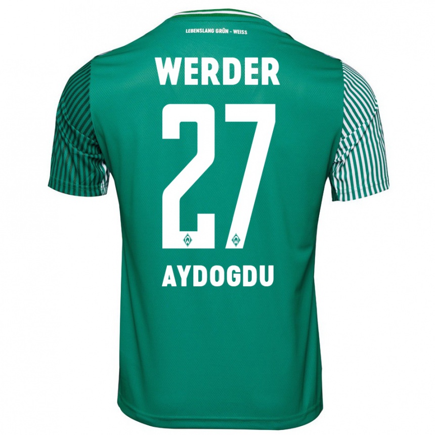 Niño Fútbol Camiseta Onur Aydogdu #27 Verde 1ª Equipación 2023/24 México