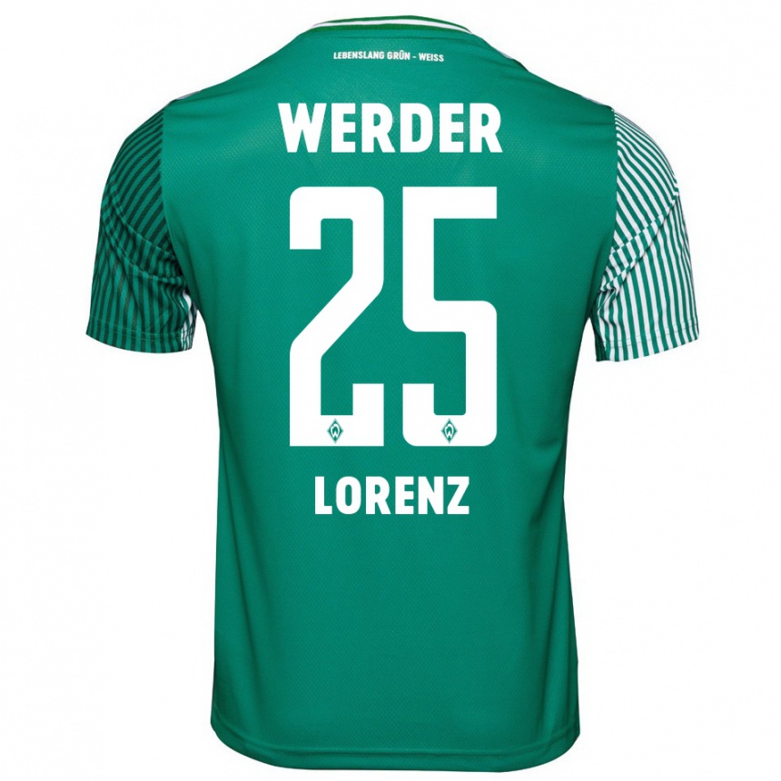 Niño Fútbol Camiseta Jacob Lorenz #25 Verde 1ª Equipación 2023/24 México