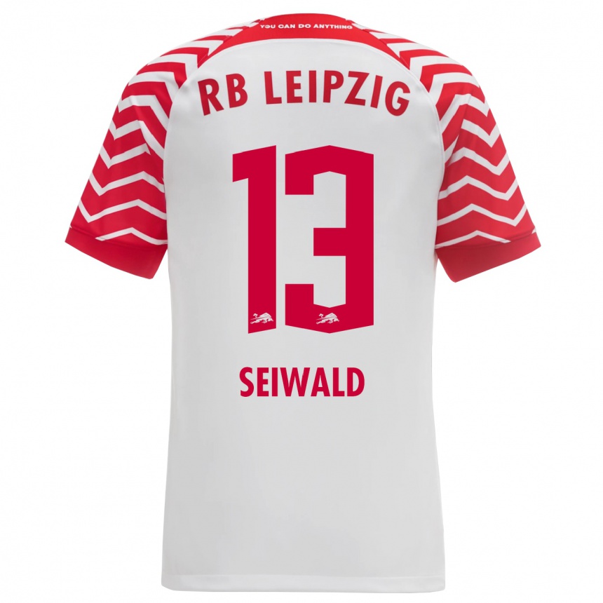 Niño Fútbol Camiseta Nicolas Seiwald #13 Blanco 1ª Equipación 2023/24 México