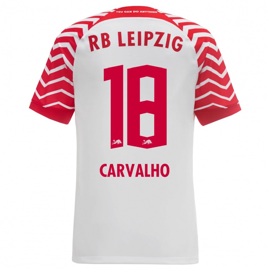 Niño Fútbol Camiseta Fabio Carvalho #18 Blanco 1ª Equipación 2023/24 México