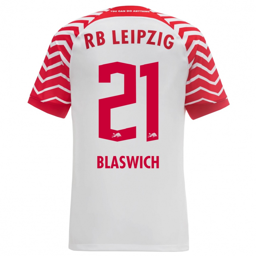 Niño Fútbol Camiseta Janis Blaswich #21 Blanco 1ª Equipación 2023/24 México