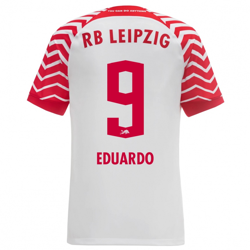 Niño Fútbol Camiseta Yannick Eduardo #9 Blanco 1ª Equipación 2023/24 México