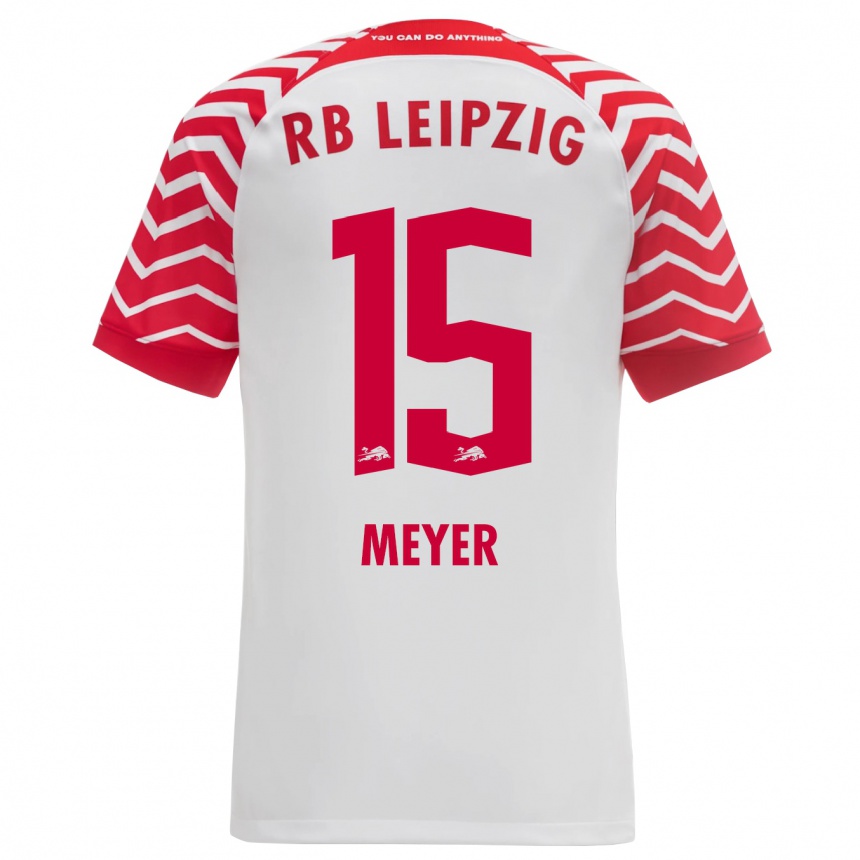 Niño Fútbol Camiseta Tim Meyer #15 Blanco 1ª Equipación 2023/24 México