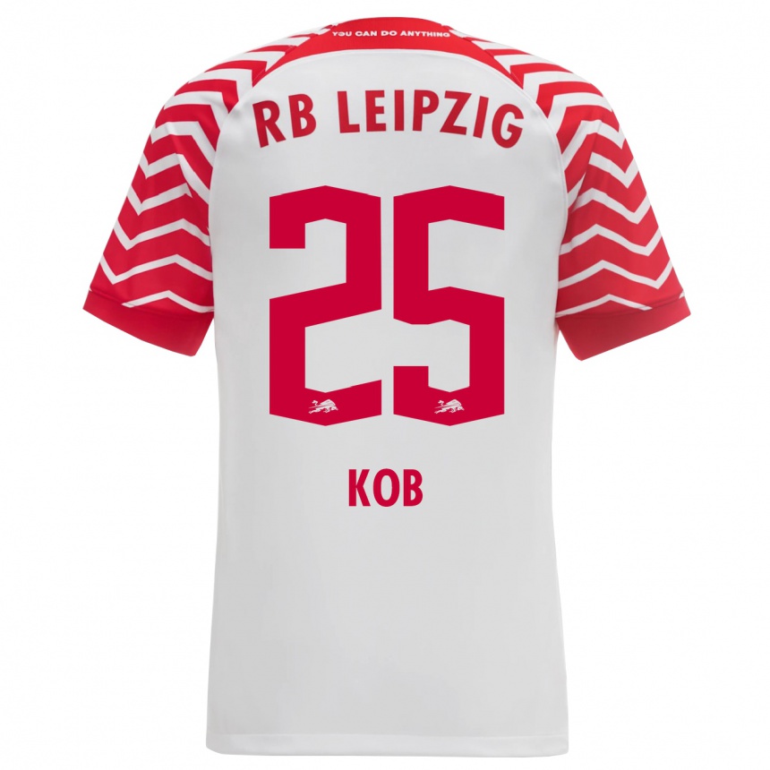 Niño Fútbol Camiseta Leon Koß #25 Blanco 1ª Equipación 2023/24 México